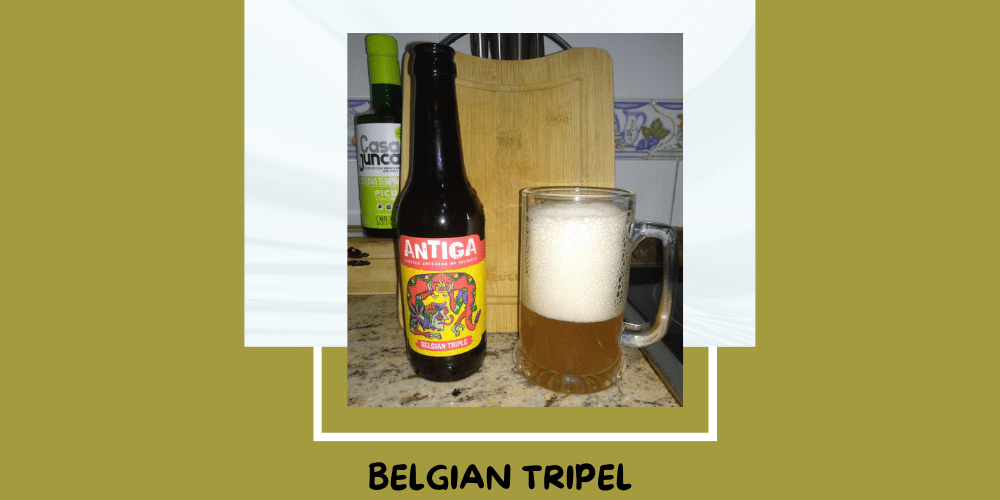 Cerveza Belgian Tripel de Cervezas Antiga