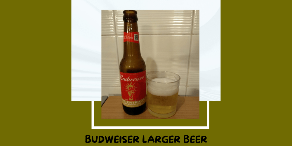 Cerveza Budweiser Larger Beer de Budweiser