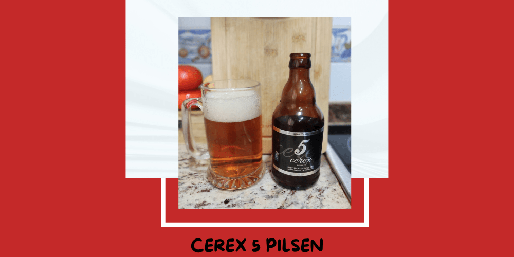 Cerveza Cerex 5 Pilsen de Cerveza Cerex