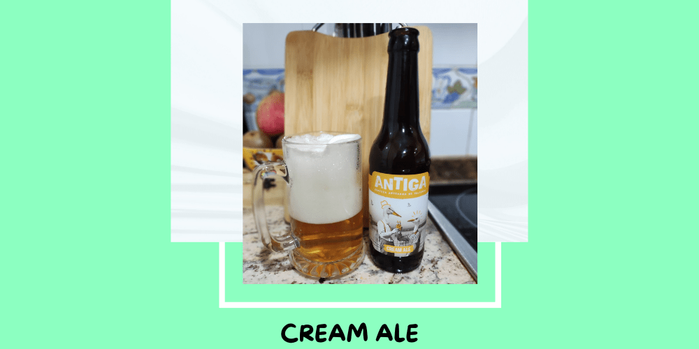 Cerveza Cream Ale de Cervezas Antiga