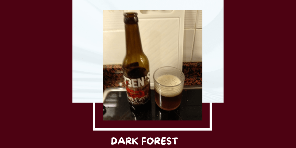 Cerveza Dark Forest de Ruben's Beer
