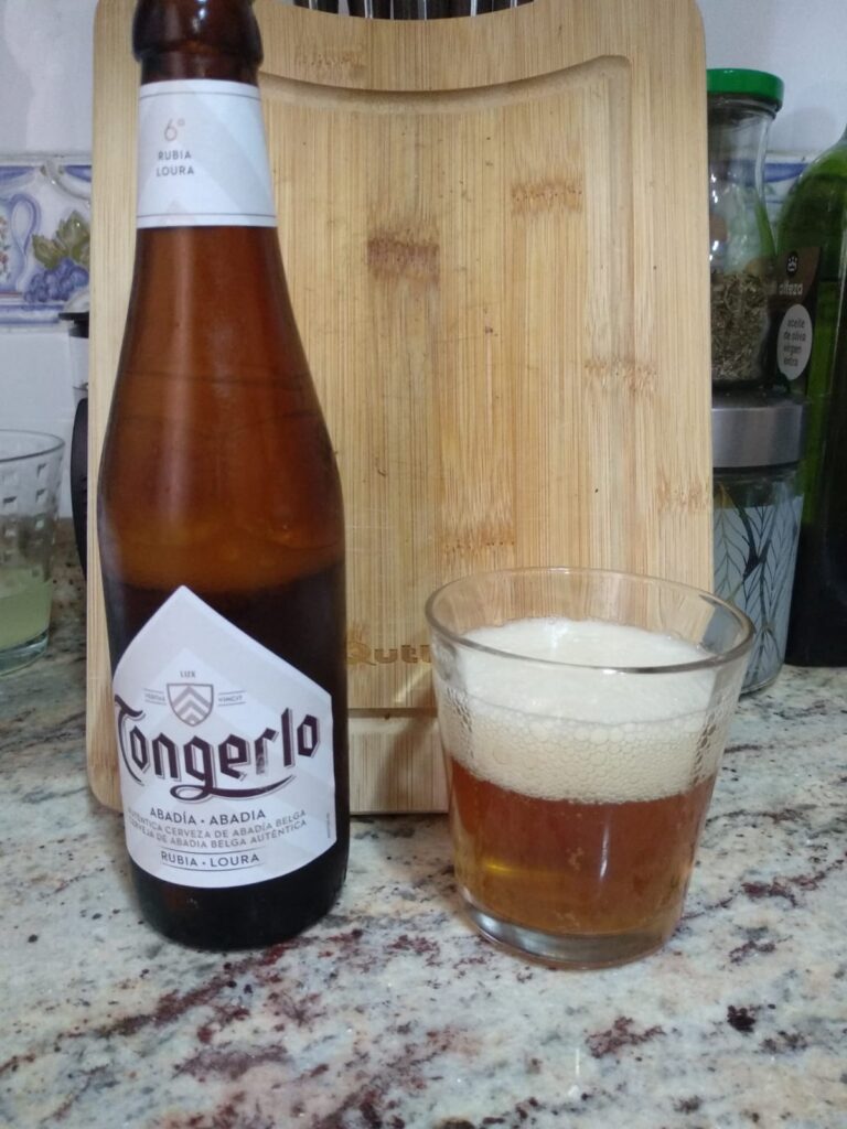 Cerveza Tongerlo Lux de Mercadona