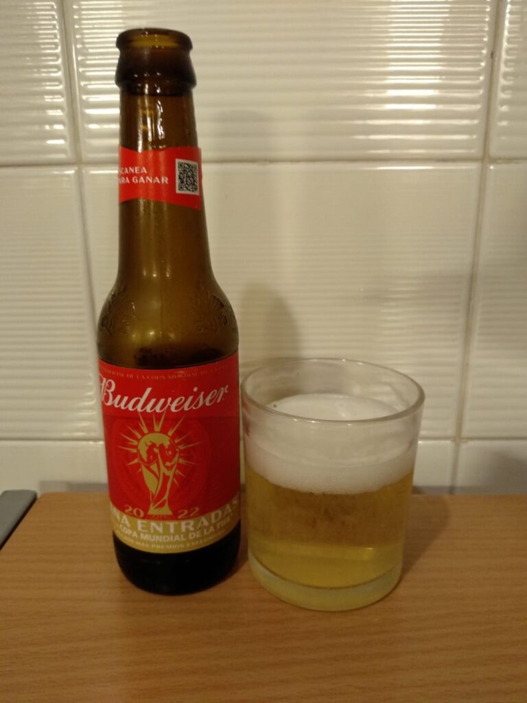 Cerveza Budweiser Larger Beer