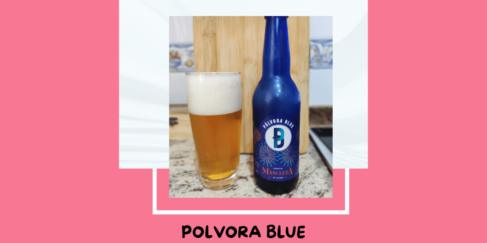 Cerveza Pólvora Blue de Cervezas Mascletà