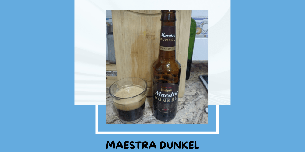 Cerveza Maestra Dunkel de Mahou