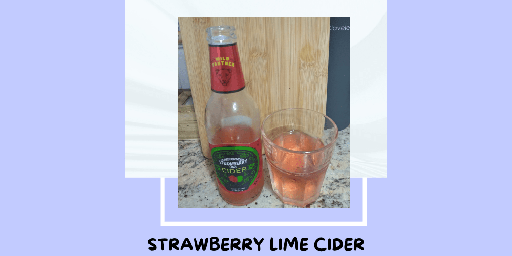 Sidra Strawberry Lime Cider de Mercadona
