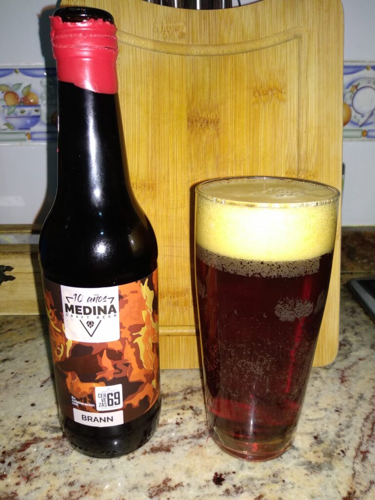Cerveza Brann de Cervezas Medina