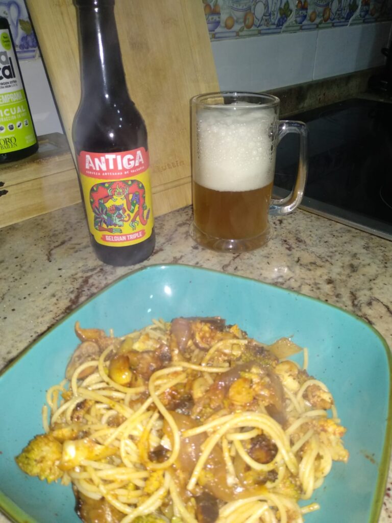 Cerveza Belgian Tripel de Cervezas Antiga