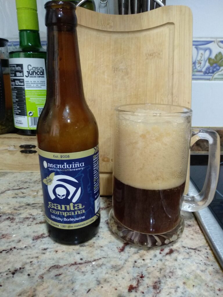 Cerveza Santa Compaña Whisky Oak Aged Barleywine