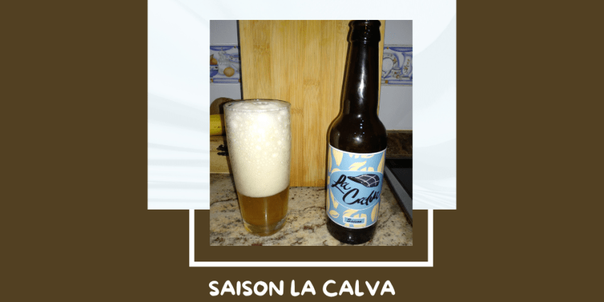 Cerveza Saison de Cervezas La Calva