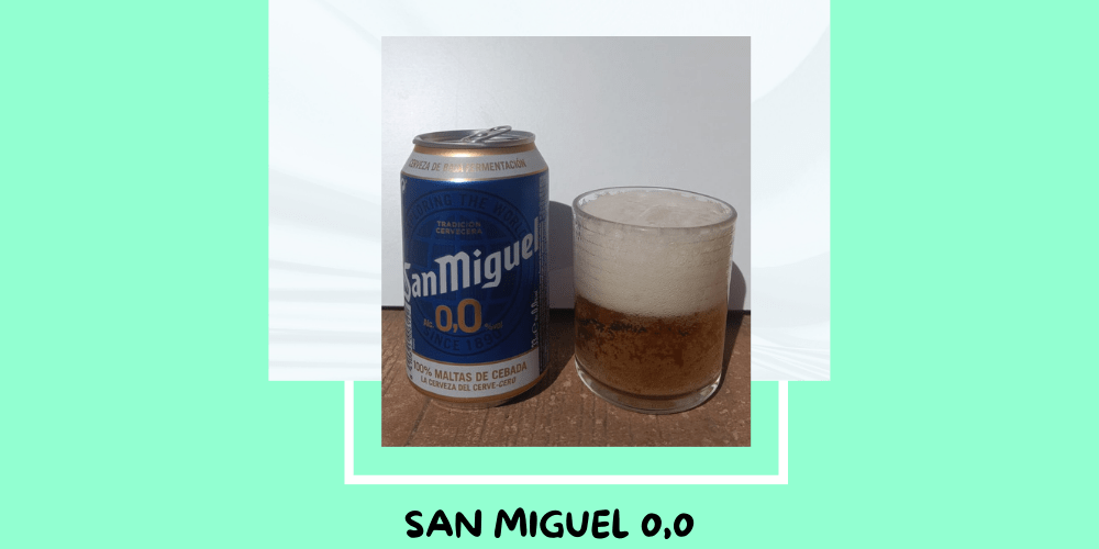 Cerveza San Miguel 00 de San Miguel