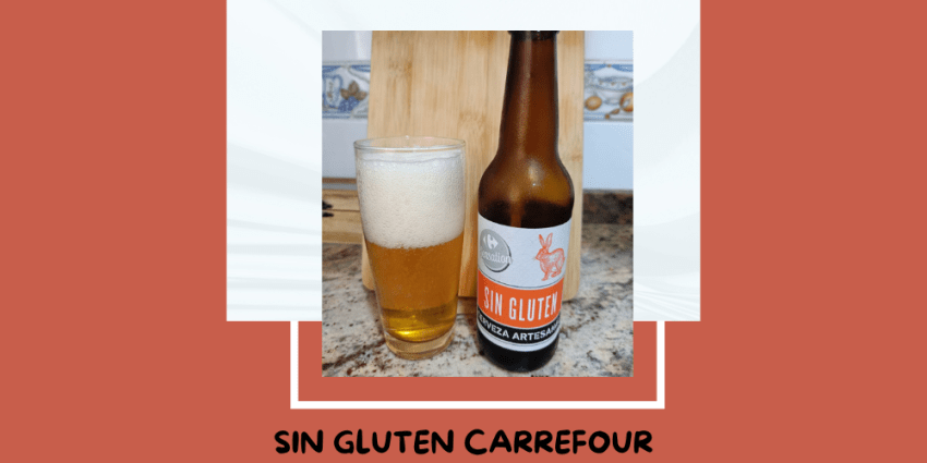 Cerveza Sin gluten de Carrefour
