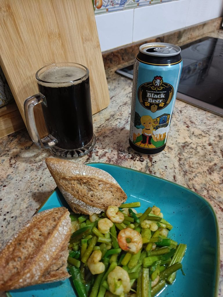 Cerveza Black Beer de Lidl