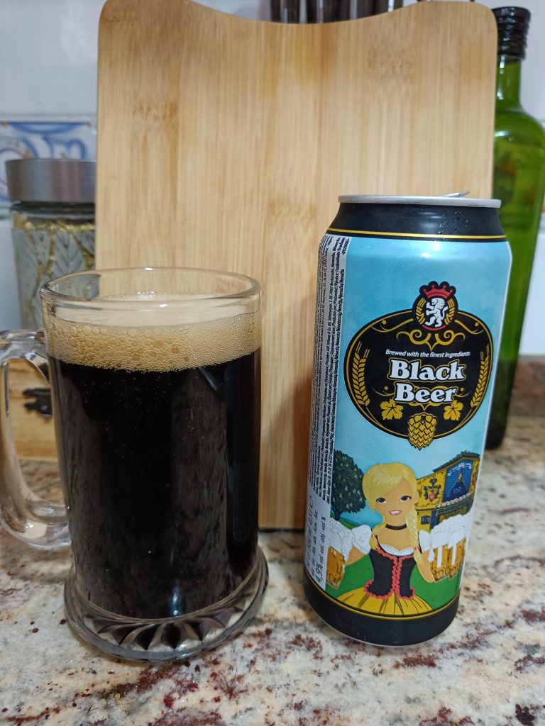 Cerveza Black Beer de Lidl