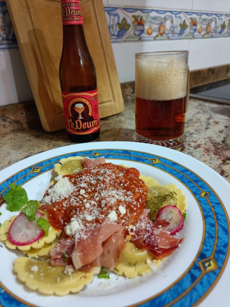 Cerveza Te Deum Roja