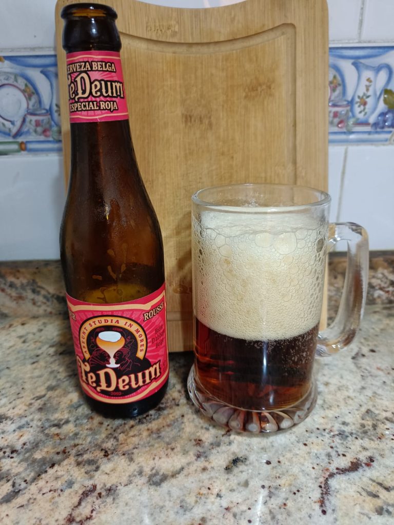 Cerveza Te Deum Roja