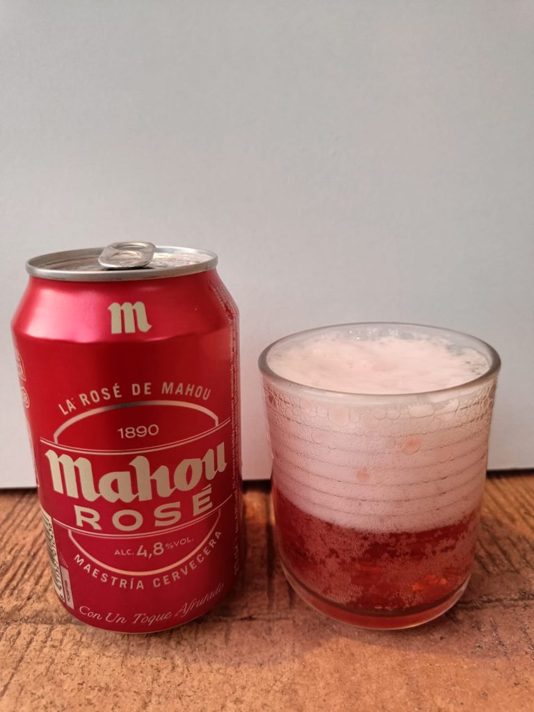 Cerveza Mahou Rosé