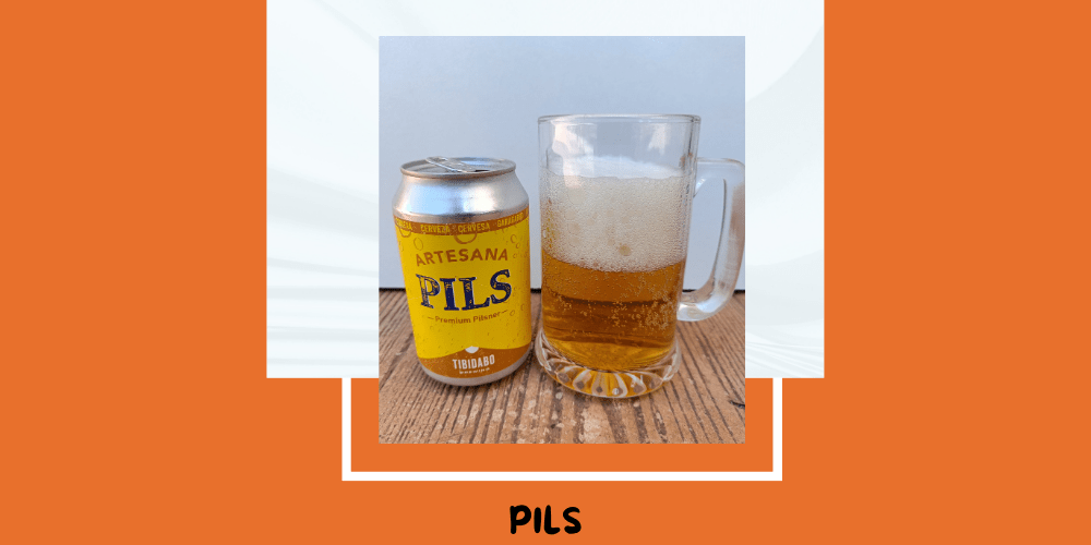 Cerveza Pils de Tibidabo Brewing