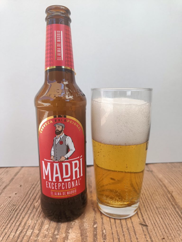Cerveza Madrí Excepcional