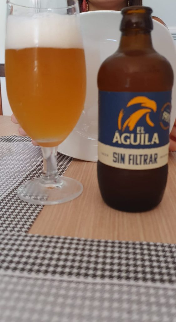 Cerveza El Águila Sin Filtrar