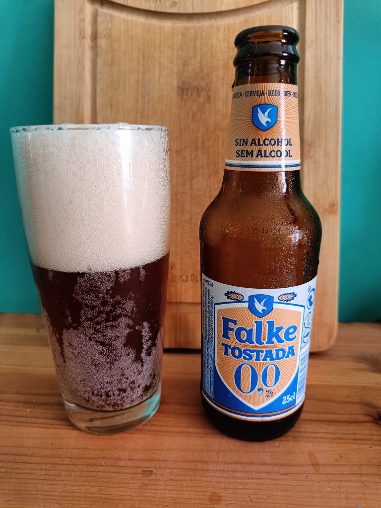 Cerveza Falke 00 Tostada de Mercadona