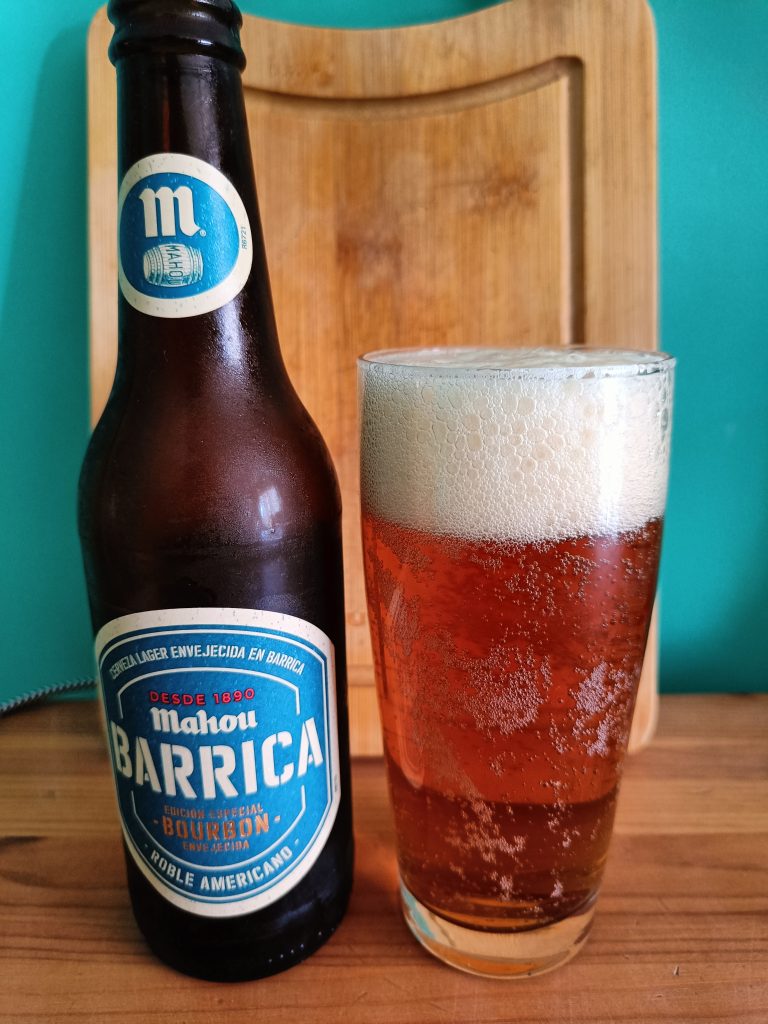 Cerveza Mahou Barrica Bourbon