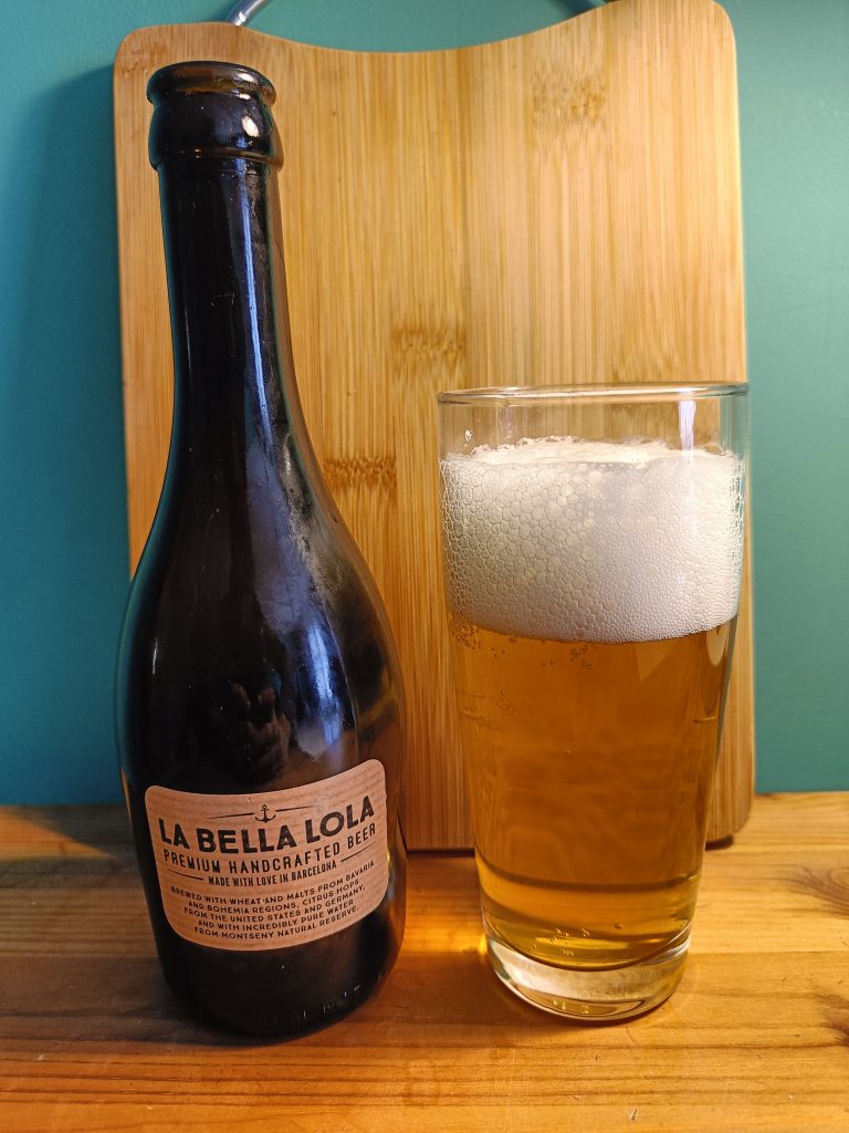 Cerveza La Bella Lola de Barcelona Beer Company