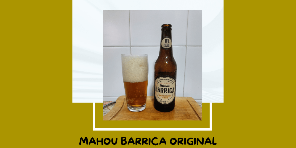 Cerveza Mahou Barrica Original de Mahou