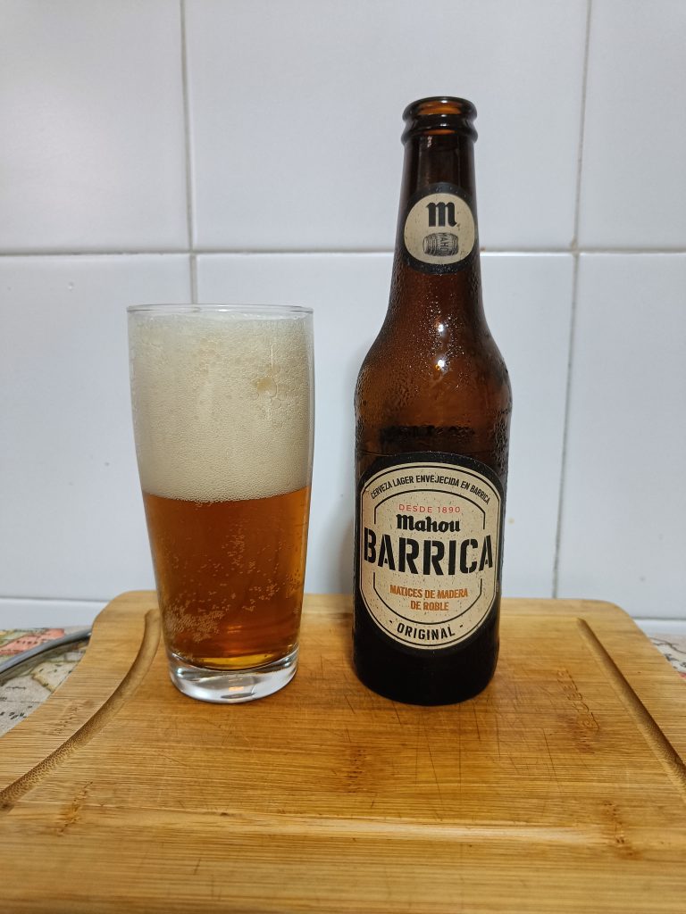 Cerveza Mahou Barrica Original de Mahou