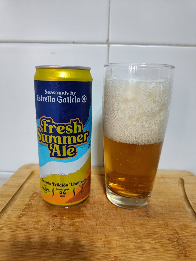 Cerveza Fresh Summer Ale de Estrella Galicia