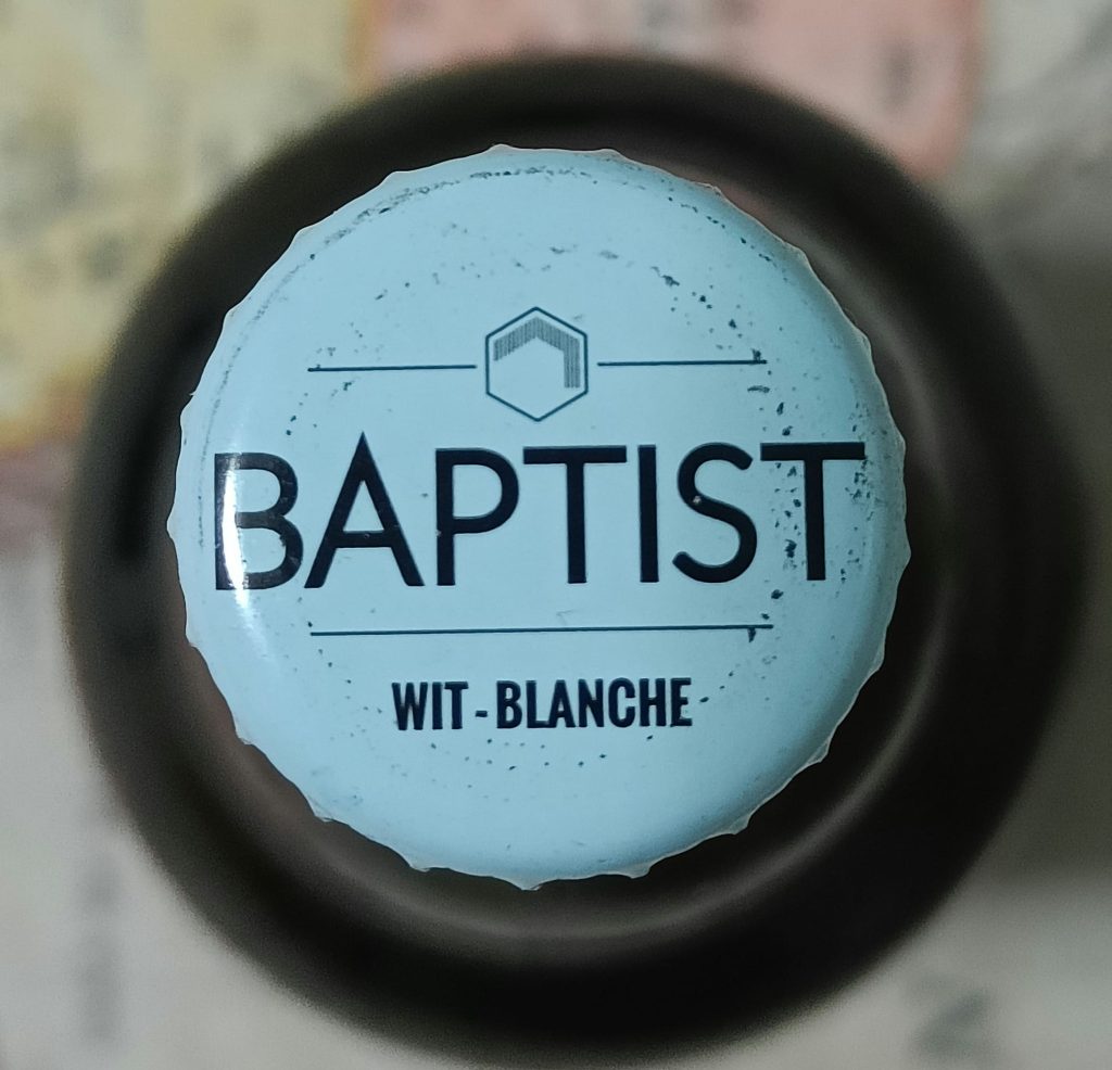 Cerveza Baptist Wit de Brouwerij Van Steenberge