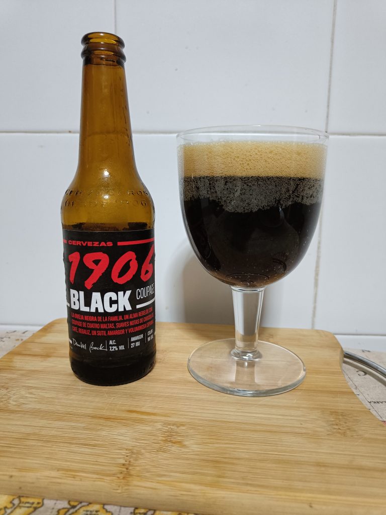 Cerveza Black Coupage de Estrella Galicia