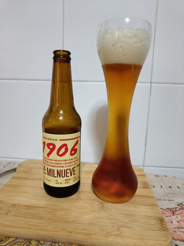 Cerveza La Milnueve de Estrella Galicia