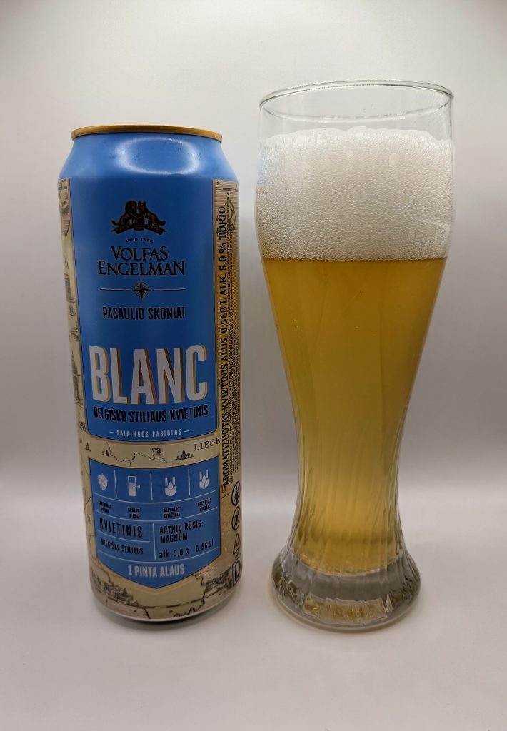 Cerveza Blanc de Volfas Engelman