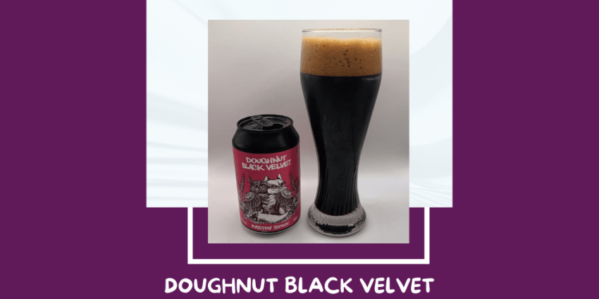Cerveza Doughnut Black Velvet de Cervesa Guineu