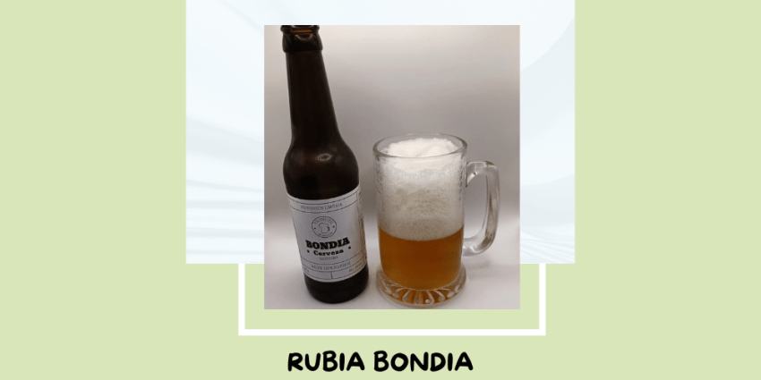 Cerveza Rubia de Mas de Bondia