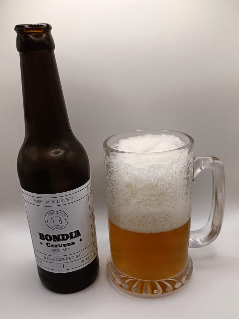 Cerveza Rubia de Mas de Bondia