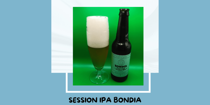 Cerveza Session IPA de Mas de Bondia
