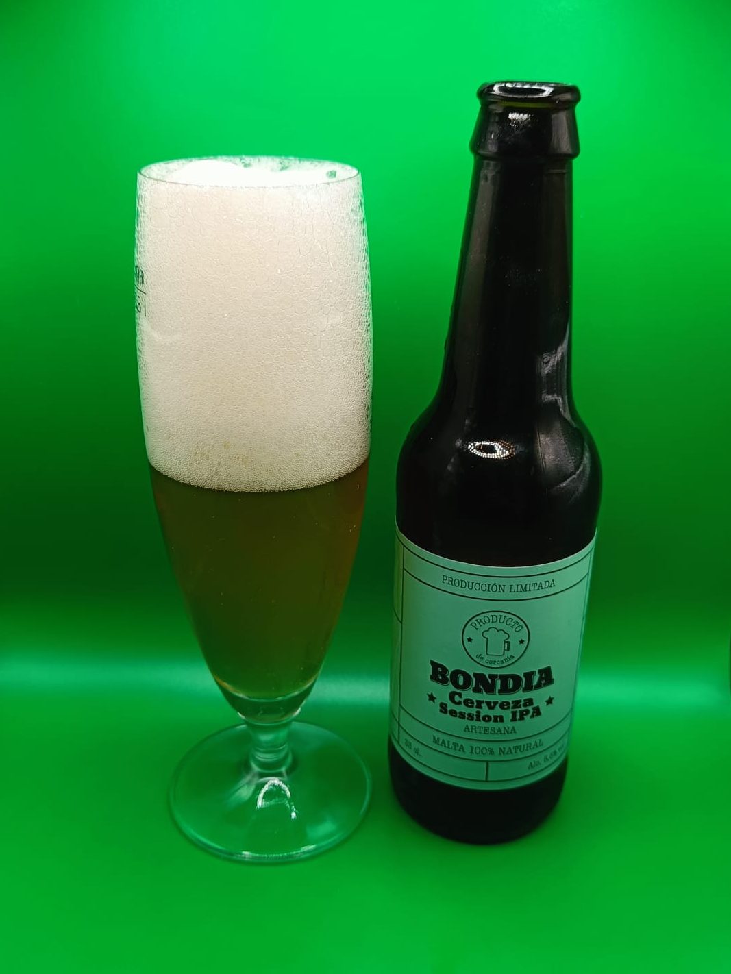 Cerveza Session IPA de Mas de Bondia