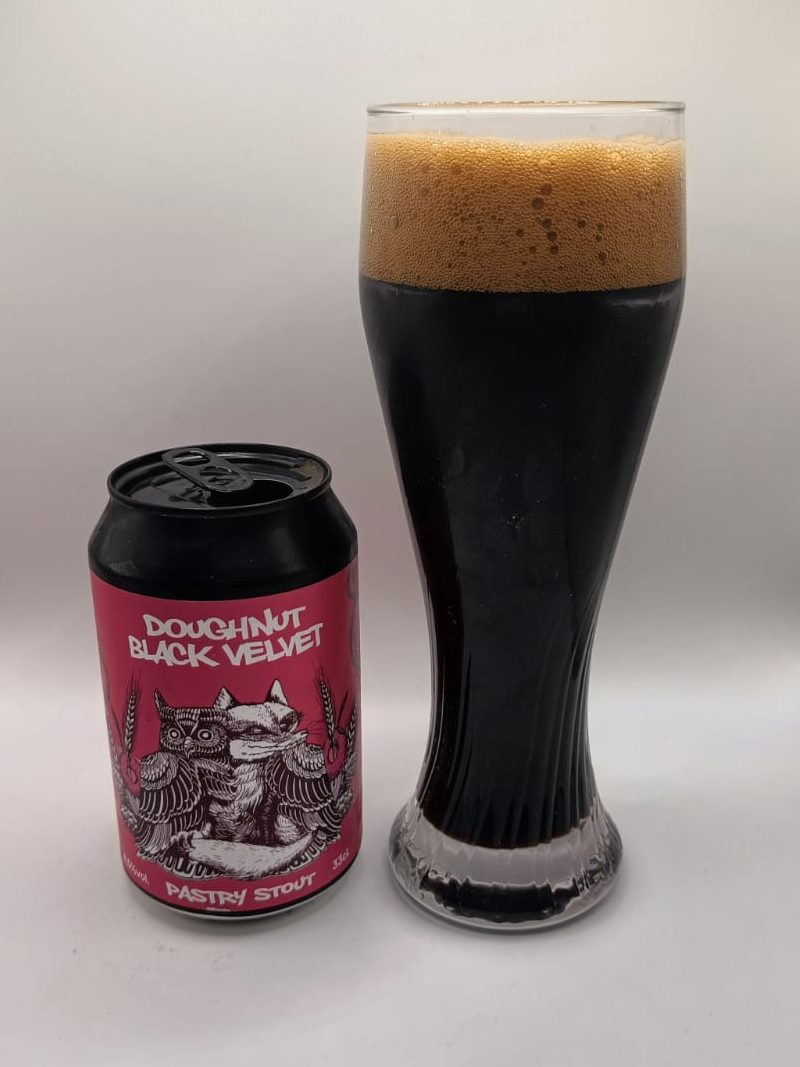 Cerveza Doughnut Black Velvet de Cervesa Guineu