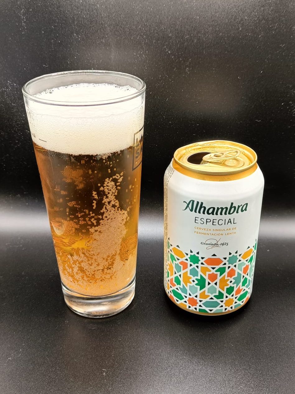 Cerveza Alhambra Lager Especial de Alhambra