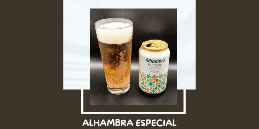 Cerveza Alhambra Lager Especial de Alhambra