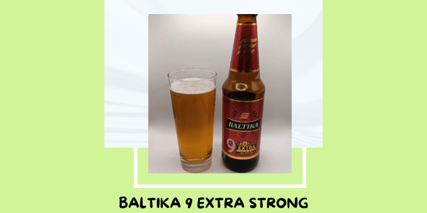 Cerveza Baltika 9 Extra Strong de Baltika Breweries