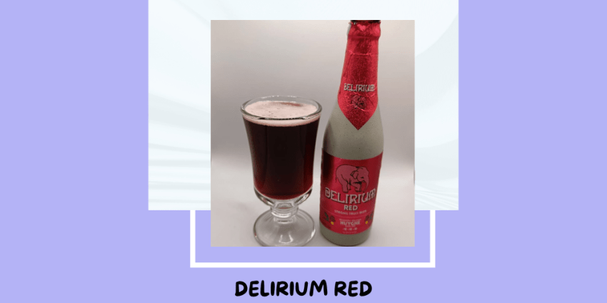 Cerveza Delirium Red de Brouwerij Huyghe