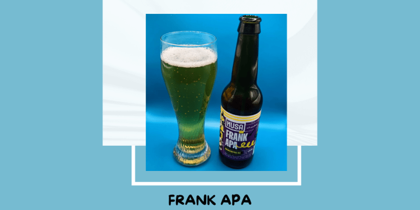 Cerveza Frank APA de Cerveja Musa