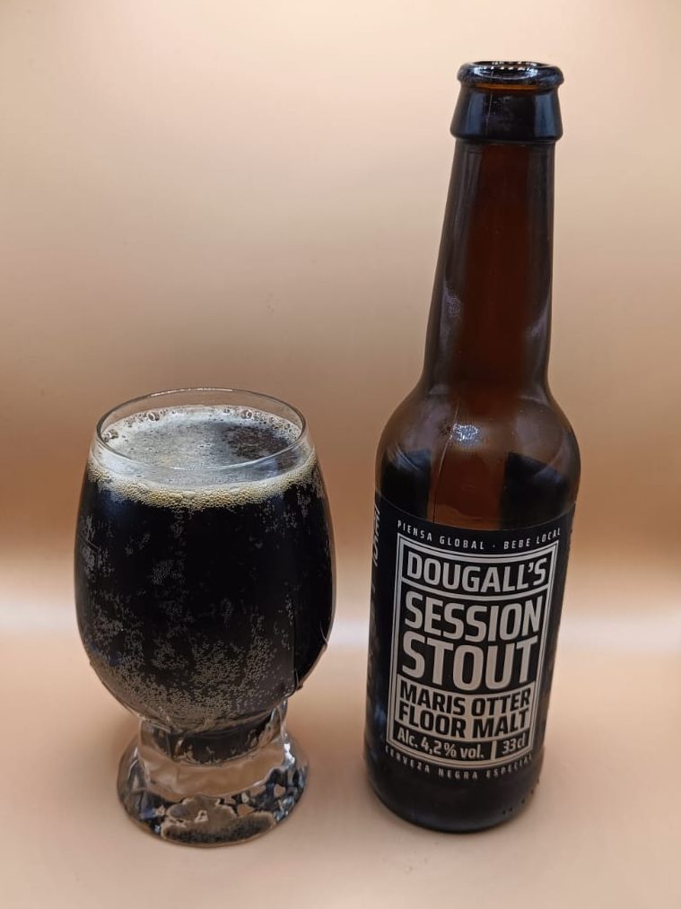 Cerveza Session Stout de Dougall's