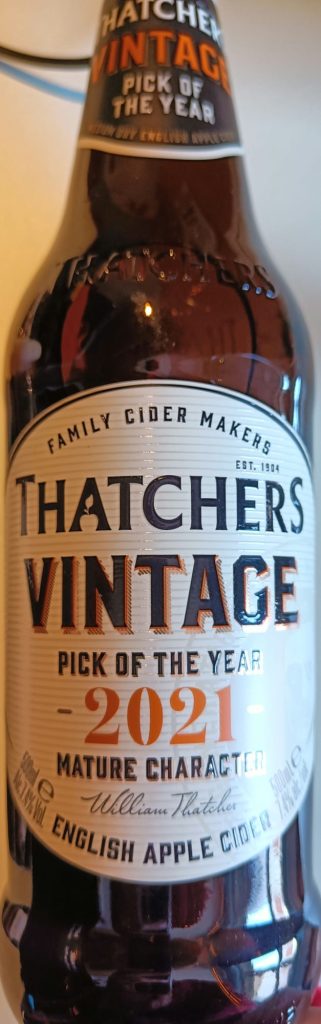 Sidra Vintage 2021 de Thatchers Cider