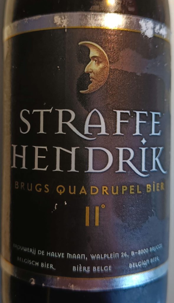 Cerveza Straffe Hendrik Quadruppel de Brouwerij De Halve Maan