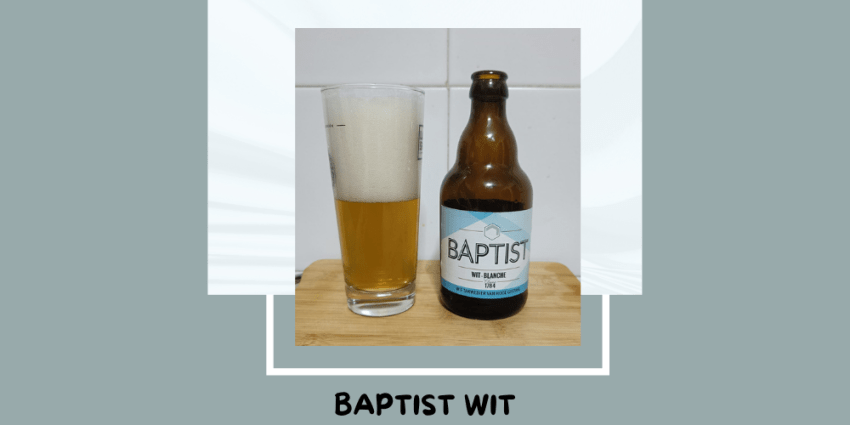 Cerveza Baptist Wit de Brouwerij Van Steenberge