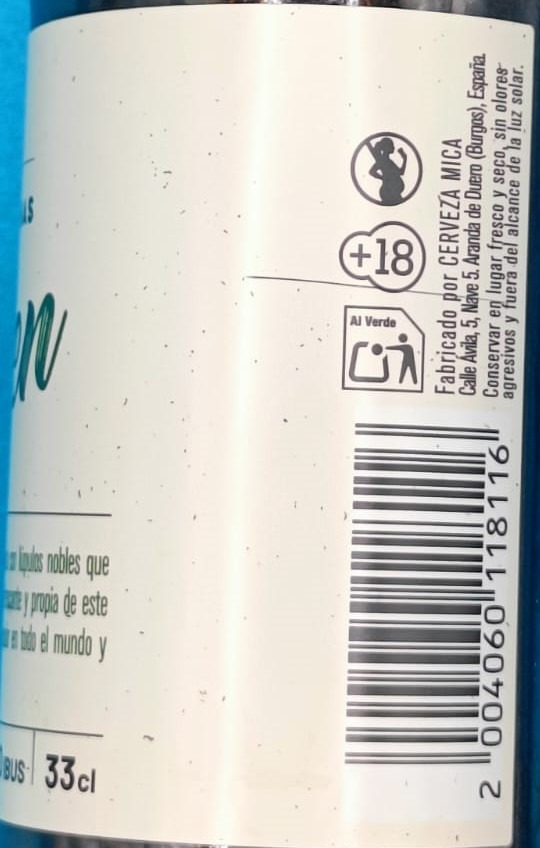Cerveza Pilsen 4 de Aldi